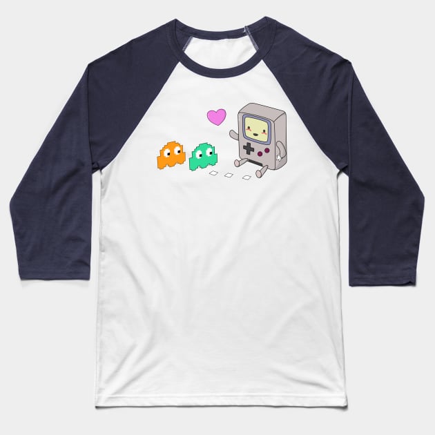 Gamers are lovers Baseball T-Shirt by happinessinatee